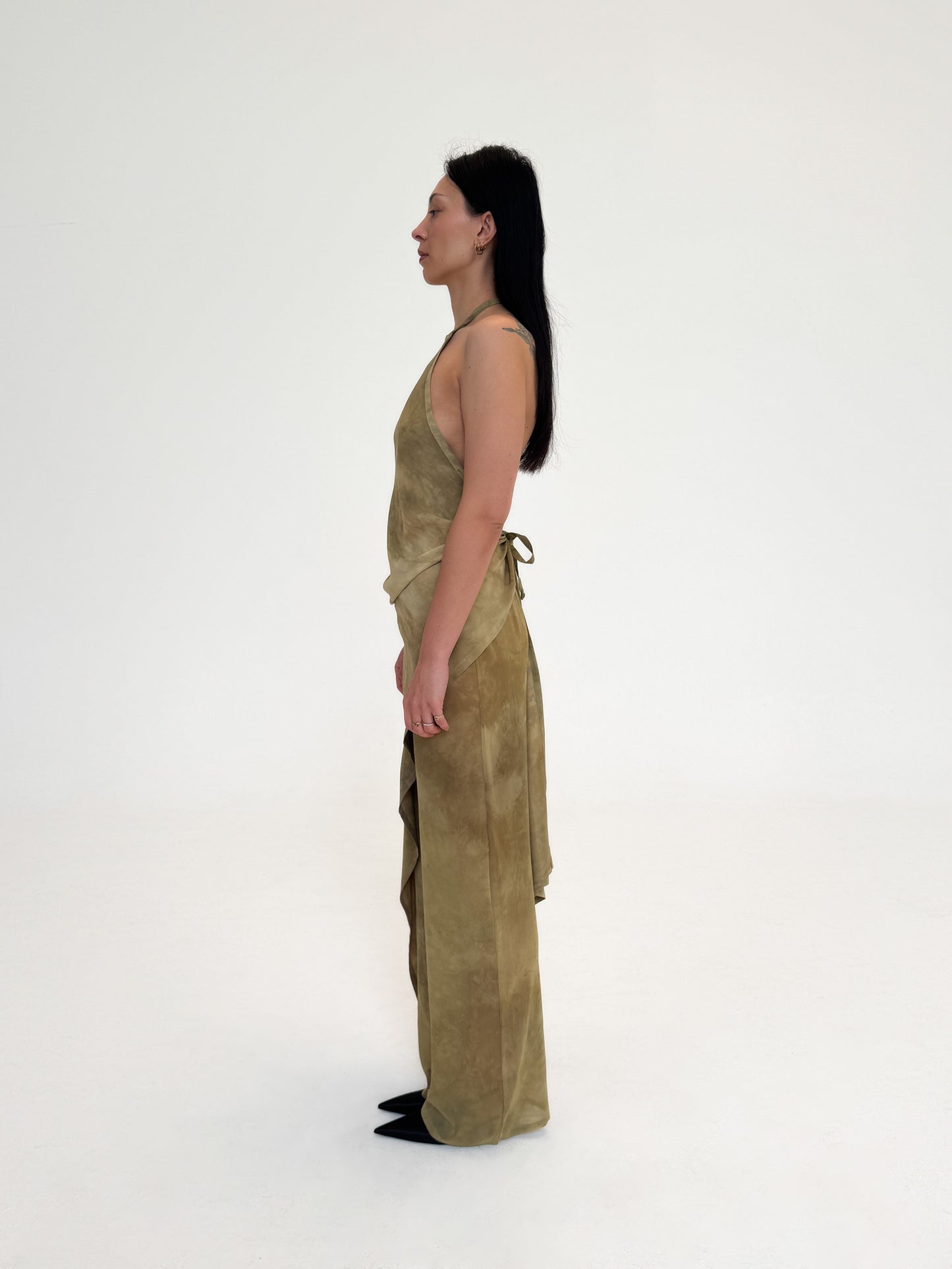 BILLY halter top asymmetric