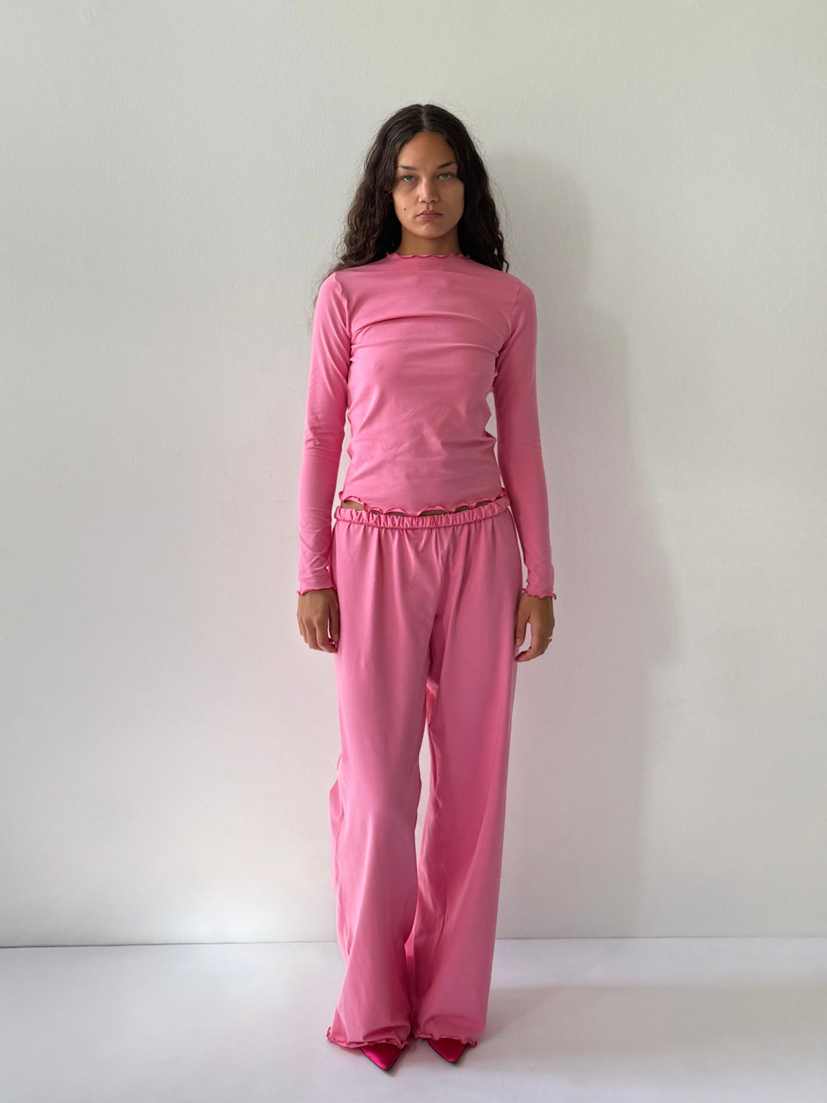 LOLA PANTS BAMBOO PINK