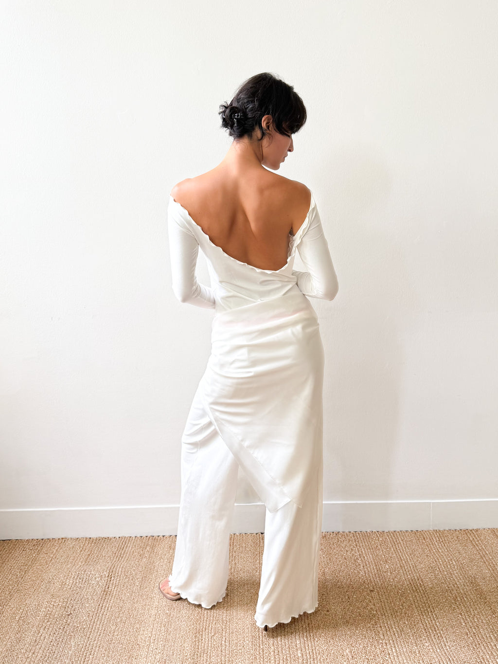 ALMA TOP BAMBOO WHITE