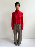 DOLLY CARDI TOP RED