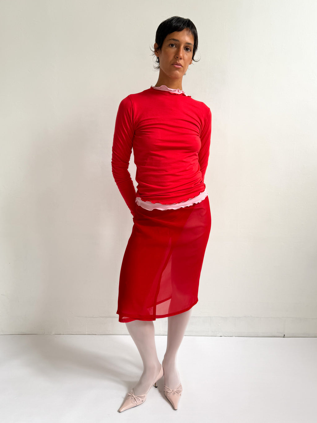LOLA TOP RED