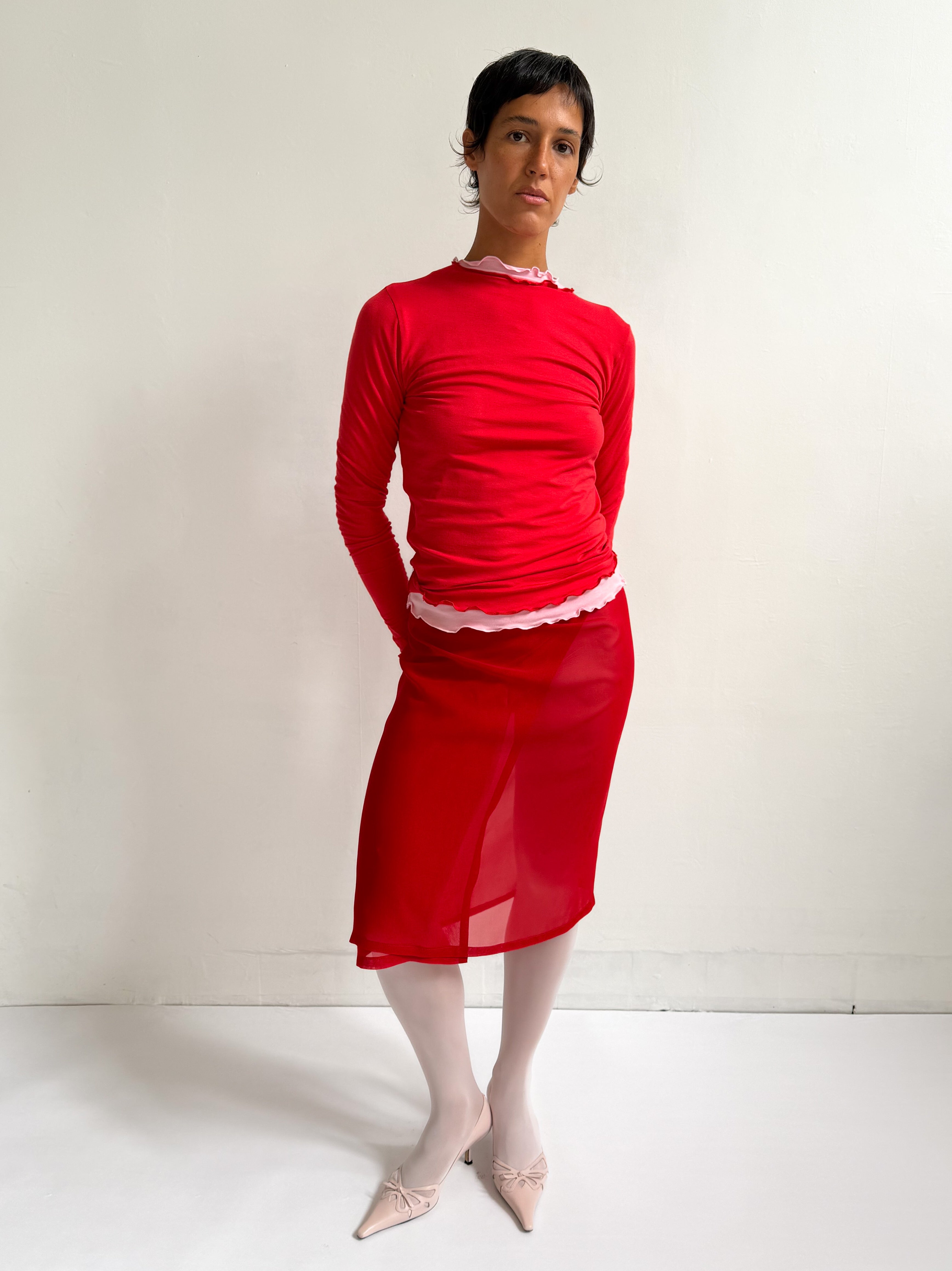 LOLA TOP RED