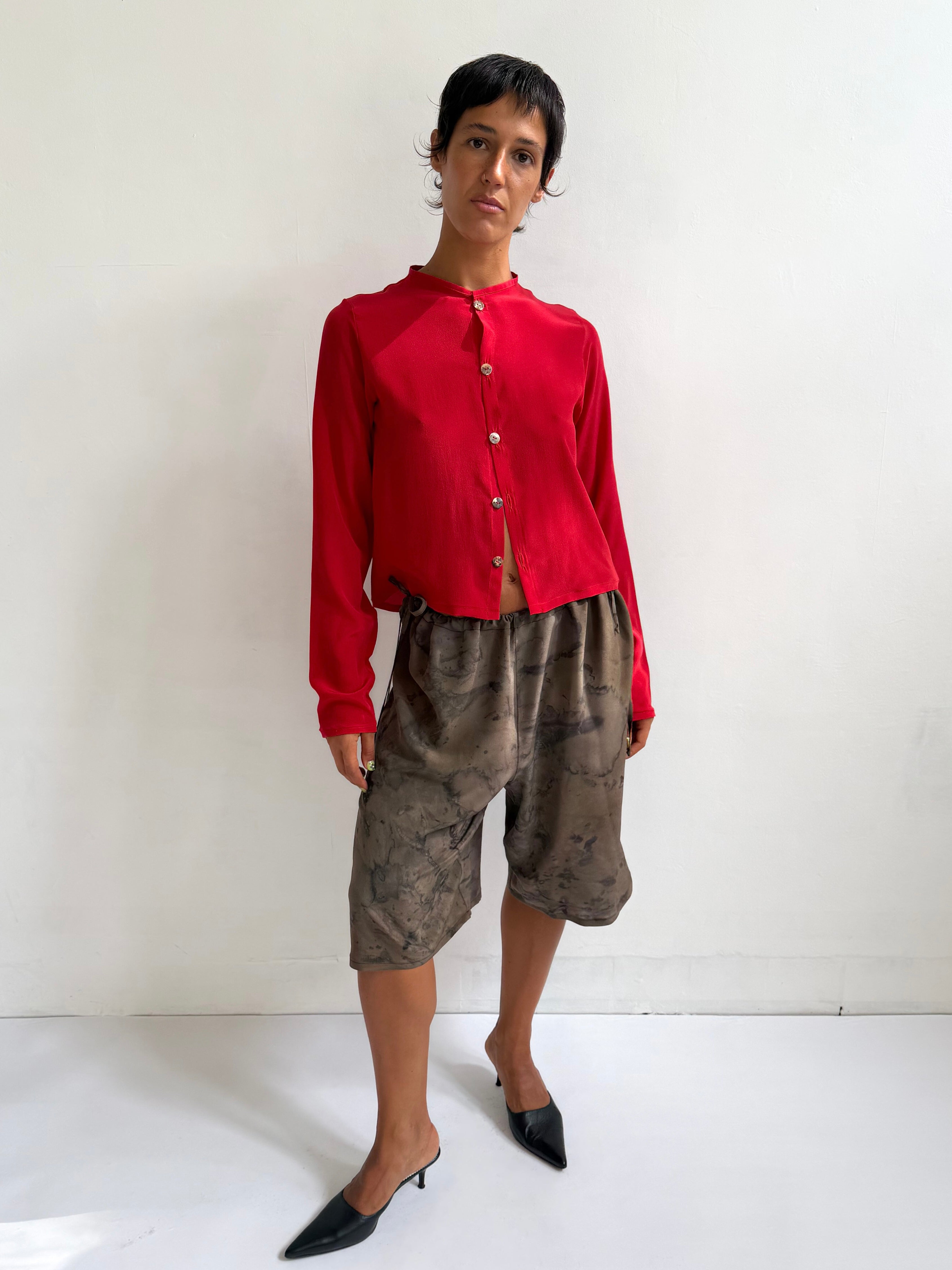 ROSA SHORT BROWN