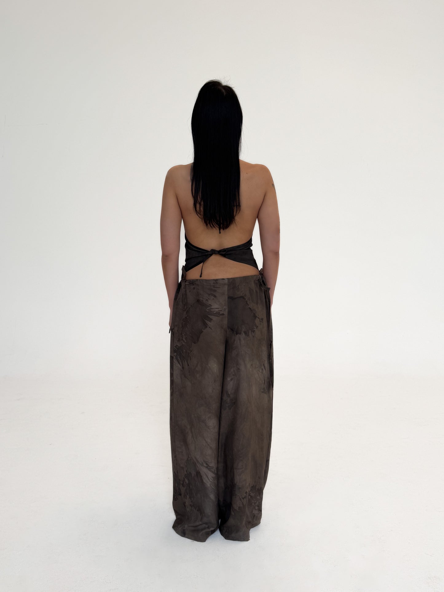 TEDDY halter top - string tie