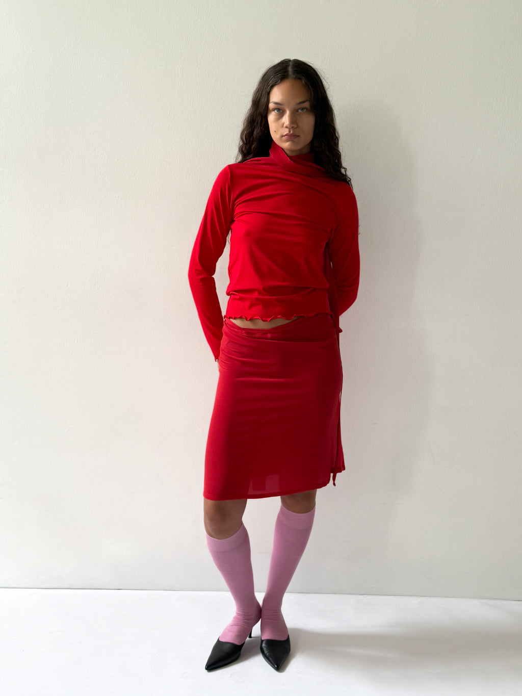 LOLA TOP RED