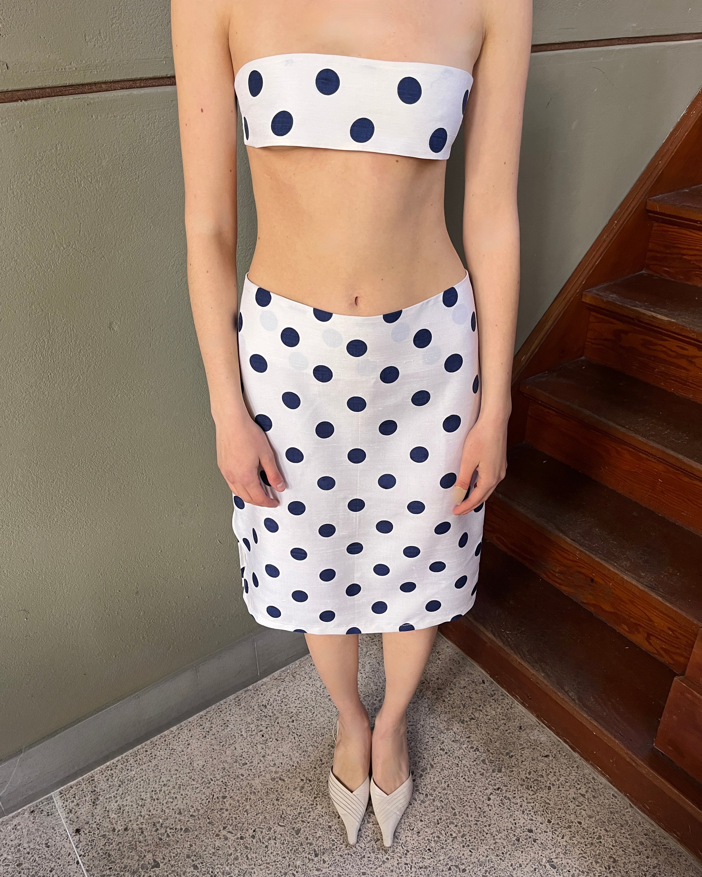 002 JUNO SKIRT DOTS