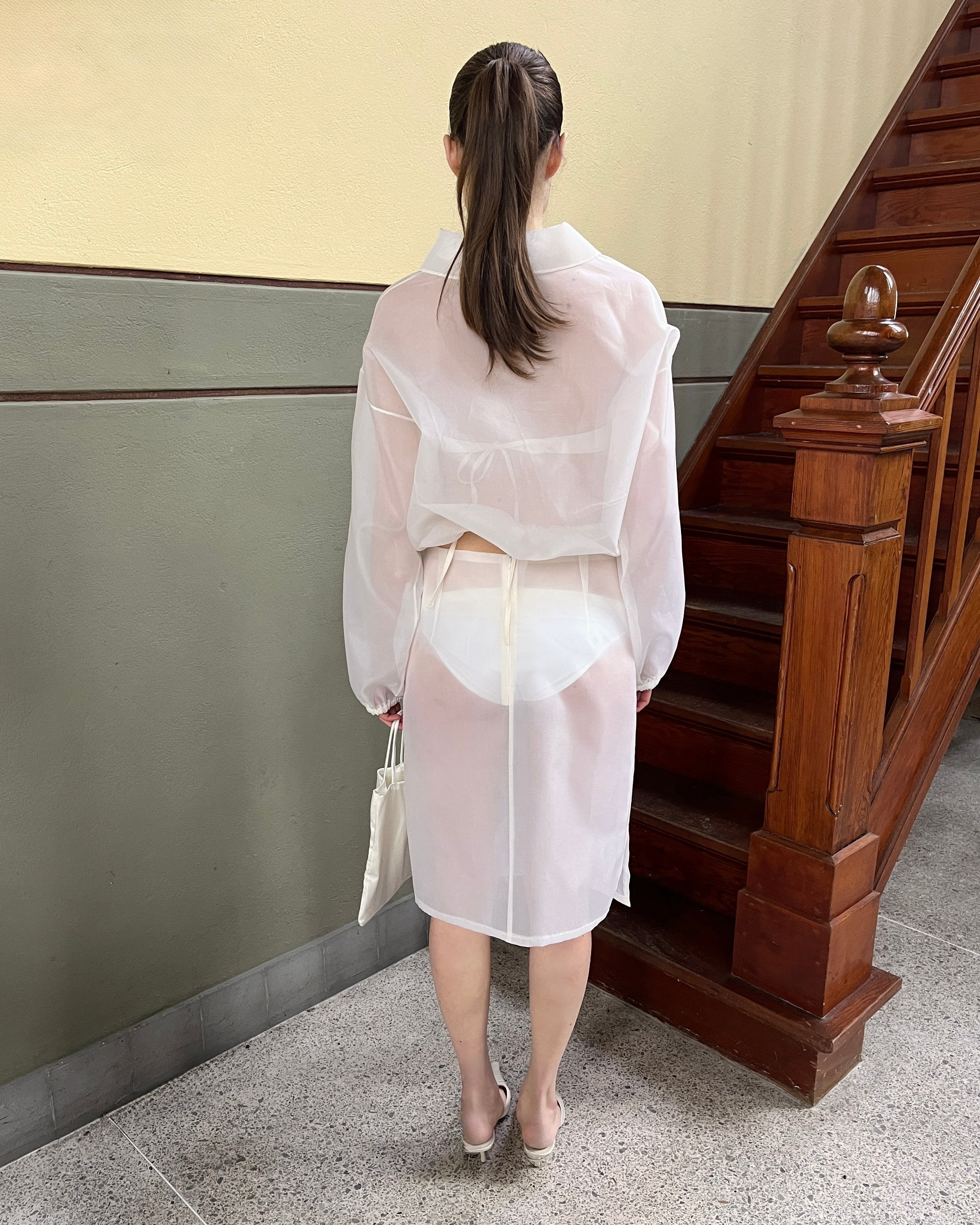 002 JUNO SKIRT ORGANZA