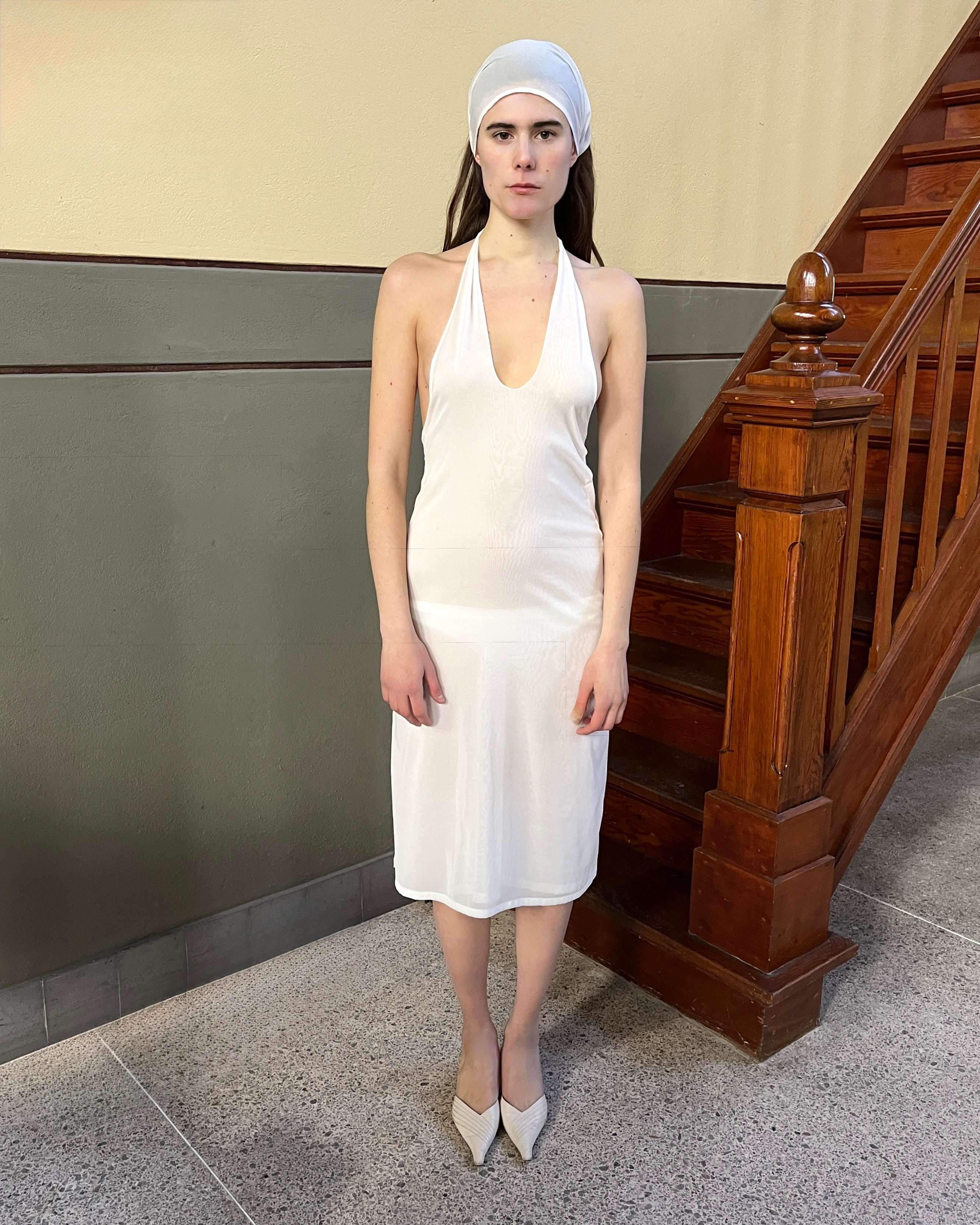 011 GAIA DRESS + SCARF