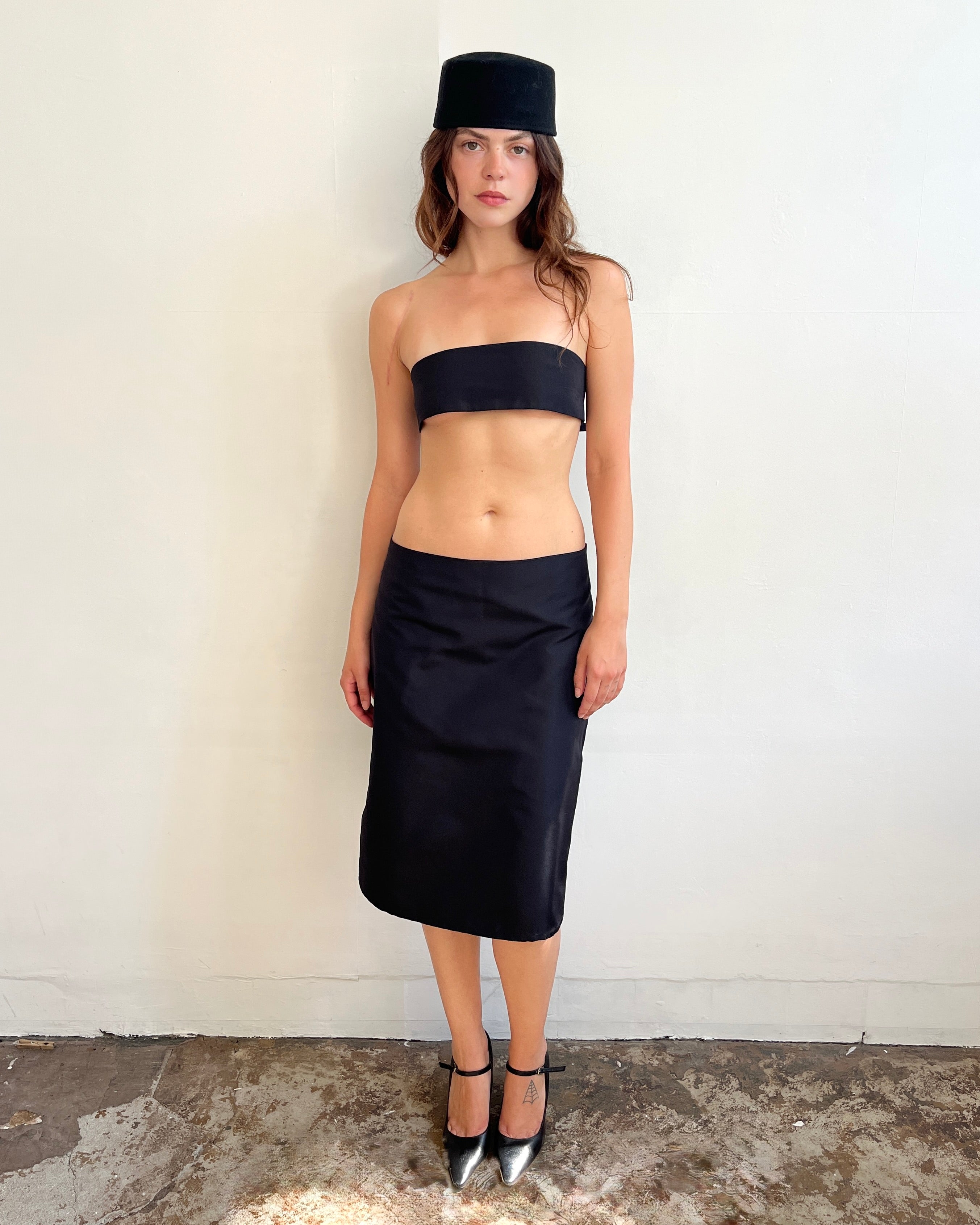 002 JUNO SKIRT BLACK