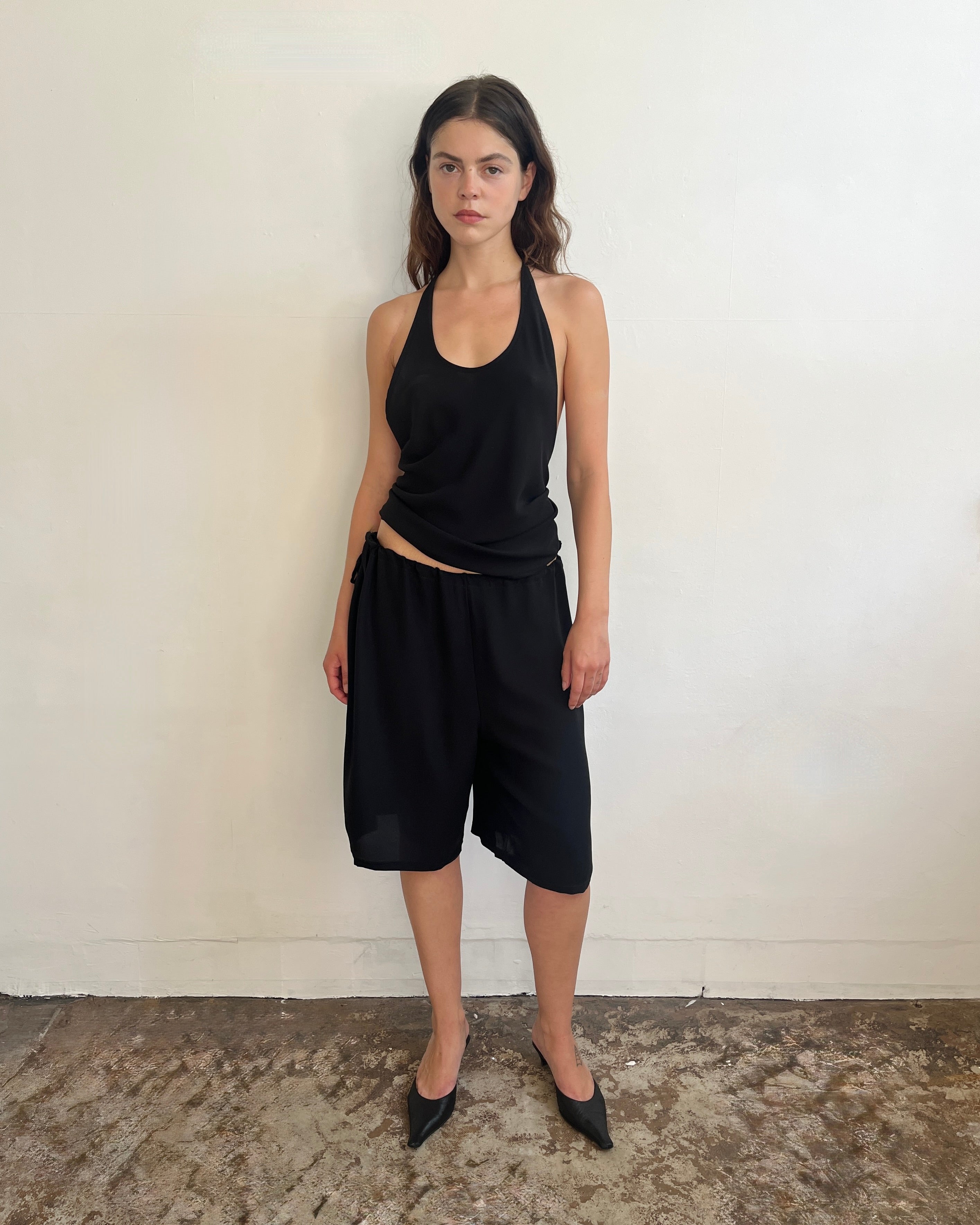 005 ROSA SHORT BLACK
