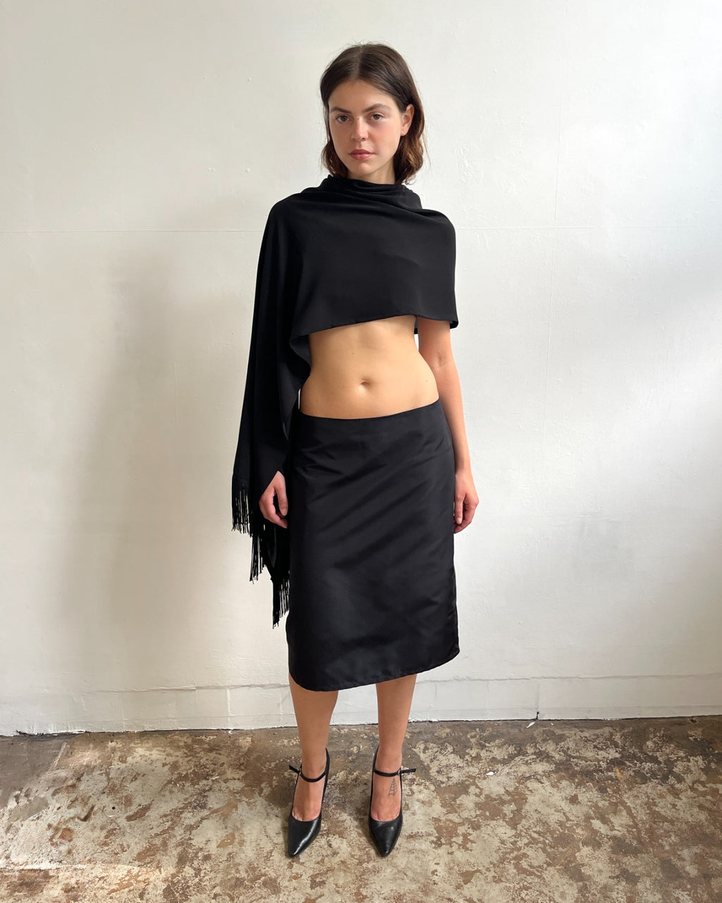 002 JUNO SKIRT BLACK