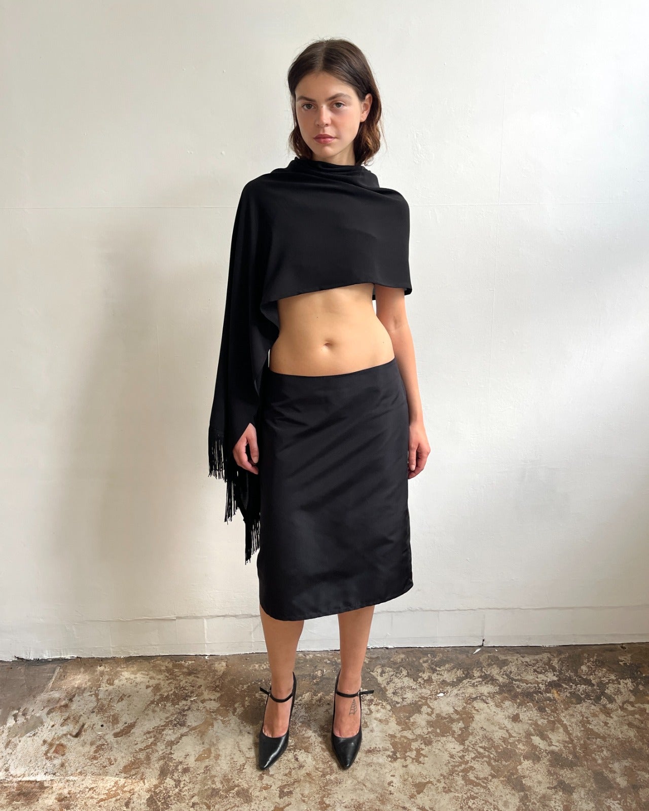 002 JUNO SKIRT BLACK